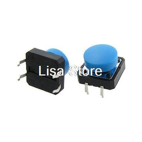 Momentary Tact Tactile Push Button Switch 4 Pin DIP Through Hole 12x12x12mm