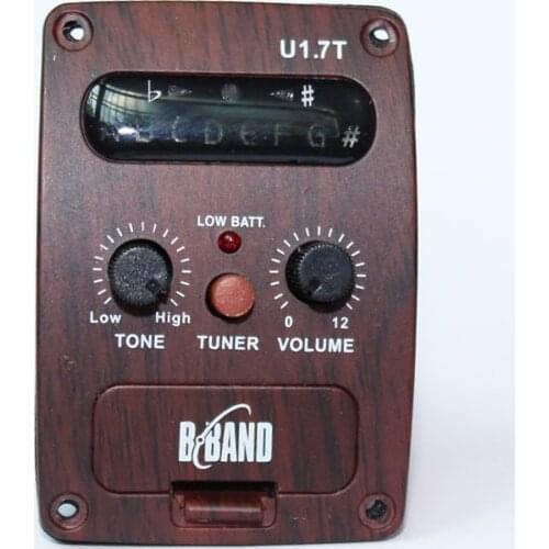 New Original B BAND Ukulele U1.7T Black or Coffce B-BAND Ukulele Hawaii Guitar Pickup