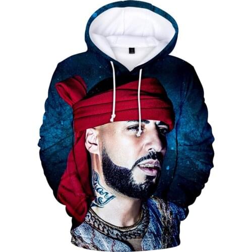 French Montana Hoodie Hip Hop Casual Sweatshirt Fashion 3D Print Hoodies Men/women Pullover Long Sleeve French Mont Kids Clothes