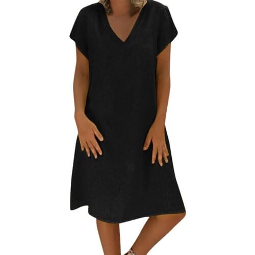 Women Summer dress Style Feminino Vestido summer 2021 fashion dresses Cotton Casual Plus Size Ladies Dress платье женское