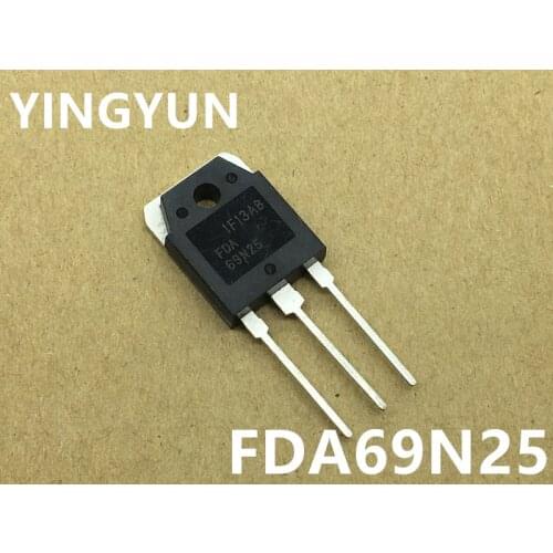 10pcs/lot FDA69N25 69N25 TO-247