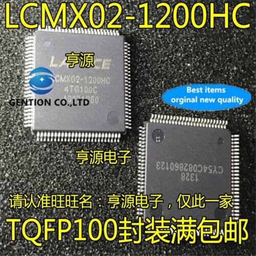 5Pcs LCMX02-1200HC LCMX02-1200HC-4TG100C TQFP100 in stock 100% new and original