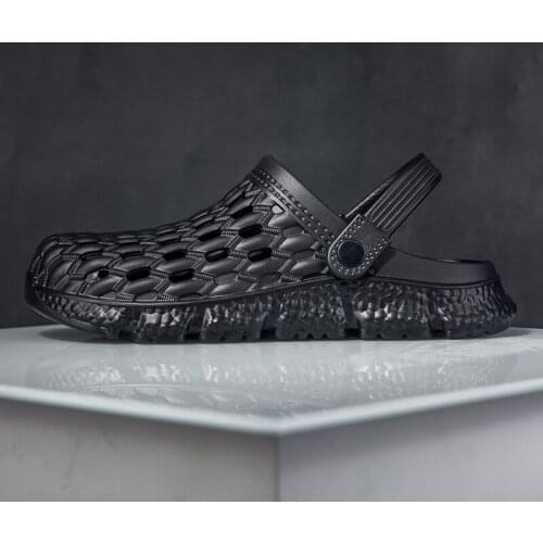 Lazy Summer Mens Casual Sandals 2021 Shoes for Men Garden Casual Slippers Seaside Leisure Antiskid Sandals Slip-On Sneakers