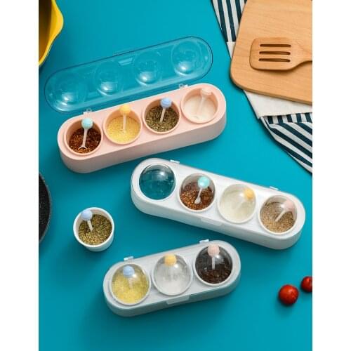 Spice jars set salt and pepper shakers seasoning container box seasoning bottle pumpkin spice sugar jar kitchen canister sets