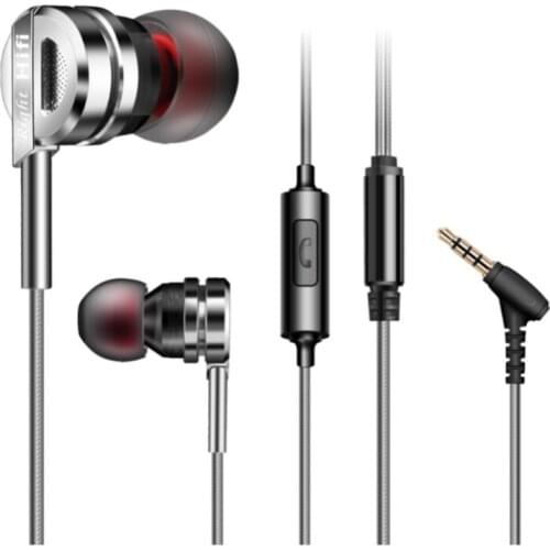 U90D Durable and Lightweight Earphones High-quality Strengthful TPE Line Wires Comfortable to Wear Headsets with Microphones