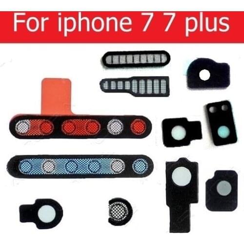 Rear Anti-noise & microphone & Ear Speaker Earpiece Anti Dust Screen Mesh For iPhone 7 7plus Earpiece &Mic dust-proof mesh parts