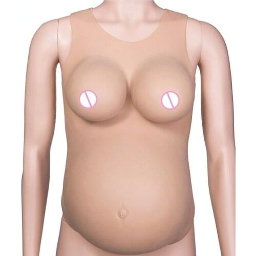 Realistic Silicone Fake Breast with Belly 6300g Suitable for Shemale Crossdresser Crossdressing Queen Transgender Pregnancy