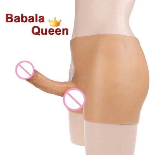 Realistic Dildo Panties Silicone Strap on Penis Pants Masturbation Device for Woman Lesbian Les Girlslove Tomboy Wear Sex Toy