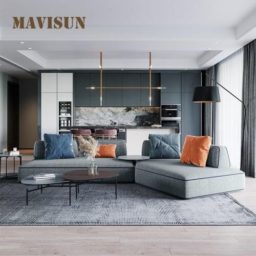 Modern Simple Style Creative Sofa Bed Living Room Personality Special-Shaped Fabric Sofa Italian Household Furniture Luxury