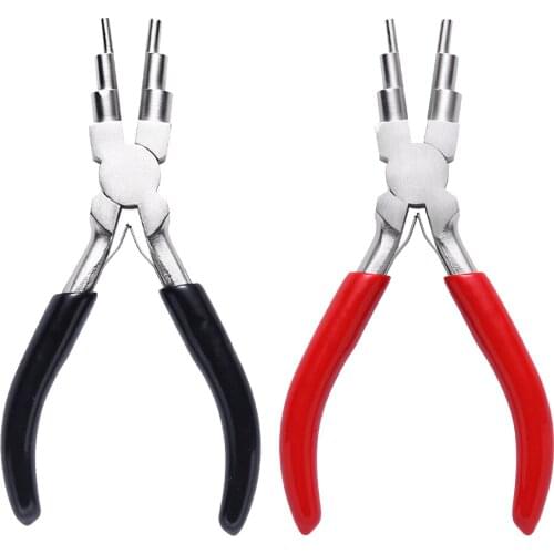 Bail Making Pliers DIY Jewelry Tool Sets Carbon Steel Round Nose Pliers Jewelry Wire Looping Forming for Jewelry Making Tools