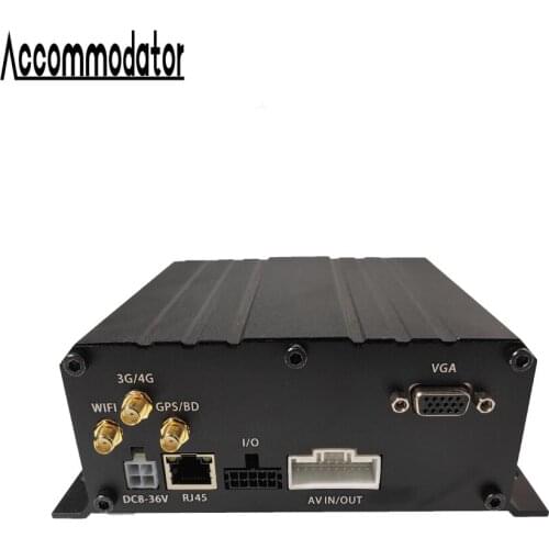 Vehicle AHD GPS Camera Bus DVR 4ch Mobile DVR with GPS 4G Wifi