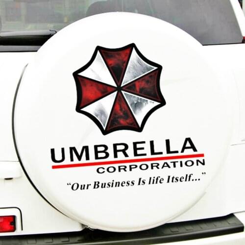 Car Accessories for Umbrella Corporation Car Hood Car Sticker Decal Decoration for Volkswagen Polo Golf Audi A3 Focus 2