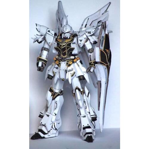 Gundam UC-MSN-06S Sinanju White Version Paper Model