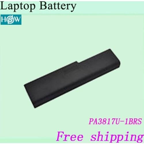 Free shipping 6-Cell Original laptop Battery For TOSHIBA PA3817U PA3816U PA3816U-1BRS PA3817U-1BRS
