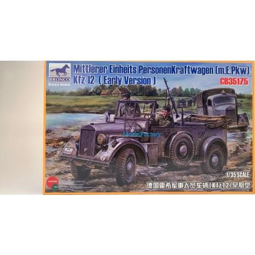 BRONCO CB35175 1/35 Mittlerer Einheits PersonenKraftwagen Kfz12 [Early Version]