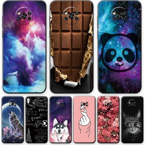 For Xiaomi Poco X3 NFC Case Cover Poco X3 NFC 6.67" Silicone Protective Case For Xiaomi Poco X3 NFC Soft TPU Phone Case Bumper