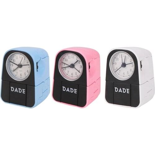 Kids Alarm Clock Cartoon Robot Dog Desk Clock Funny Toy Bedroom Wake Up Clock Children Cartoon Creative Alarm Clock