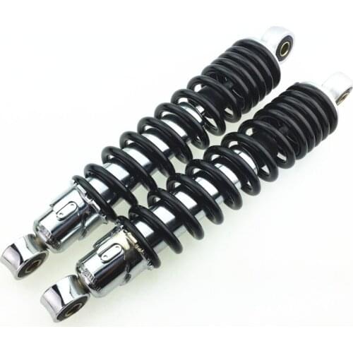 For Motorcycle shock absorber electric vehicle bicycle shock absorber rear hole distance 28cm black high quality