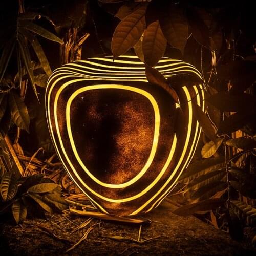 Interior Colorful Landscape Light Color Changable Lighting Seat Bar Chair Yard Backyard Garden Lamps Real Estate Villa Lawn Lamp