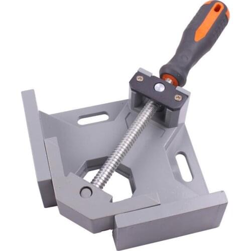 Quality Single Jaw Conor Handle 90 Degree Right Angle Clamp Woodworking Clip DIY Photo Frame Aquarium Furniture Fixed