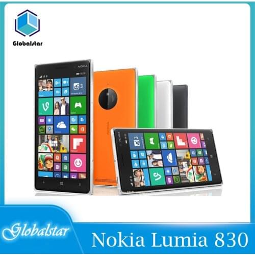 Nokia Lumia 830 refurbished mobile phones Unlocked 5.0" 16GB ROM Quad Core 10MP WIFI GPS Cheap phone Free shipping Fast delivery