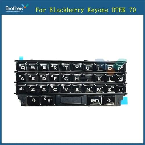 Nwe Original Keypad for BlackBerry KEYone DTEK70 Keyboard Button Flex Cable for BlackBerry DTEK70 Phone Replacement Parts Black