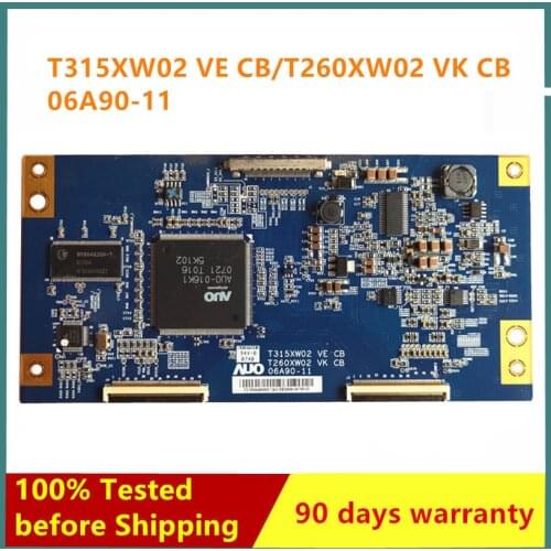 Free shipping original logic board T315XW02 VE CB /T260XW02 VK CB 06A90-11 T-COM for KLV32V300A 32-inch Test a good shipment
