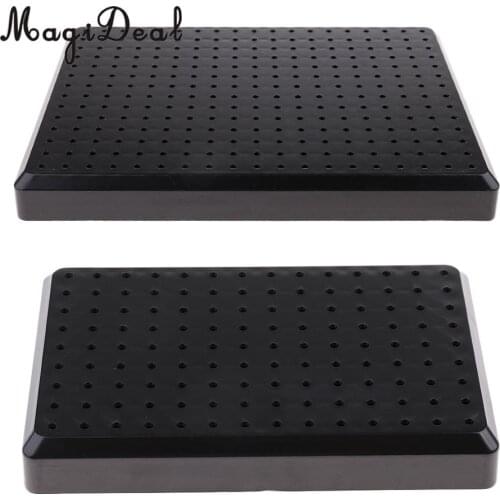 Professional Black Painting Stand Holder Base Model Hobby Parts Spraying Modeling Tool Accessory 2Sizes