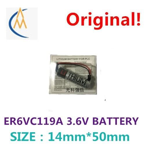 TOSHIBA home furnishings TOSHIBA ER6VC119A 3.6 V lithium battery PLC industrial control equipment of machine tool equipment
