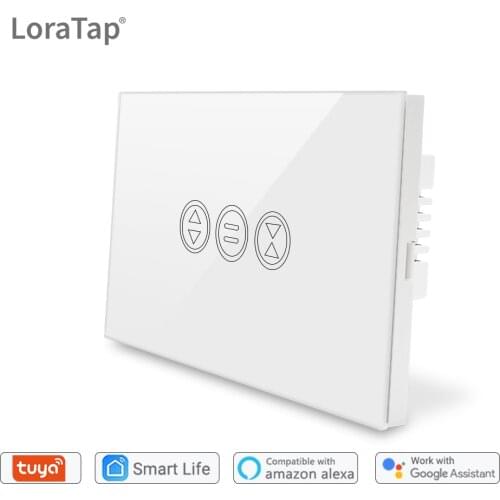 Tuya Smart WiFi Curtain Switch for Electric motorized Curtain Blind Roller Shutter Google Home Alexa Echo Voice Control App Time