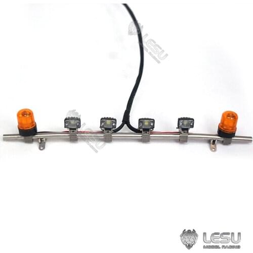 1/14 RC Tractor Truck Dumper DIY TMY Model Cabin Roof Rotating Lamp Light TH17157-SMT3