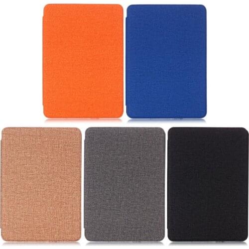 Flip Cloth Pattern Protective Cover Smart Case Protector for Amazon Kindle Paperwhite (2018) E-book Reader Accessories