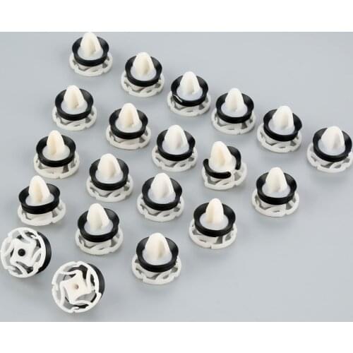 20Pcs Interior Car Door Panel Card Trim Clips Retainers Auto Fastener Clip For Citroen C4 DS4 9345ZN Car Accessories