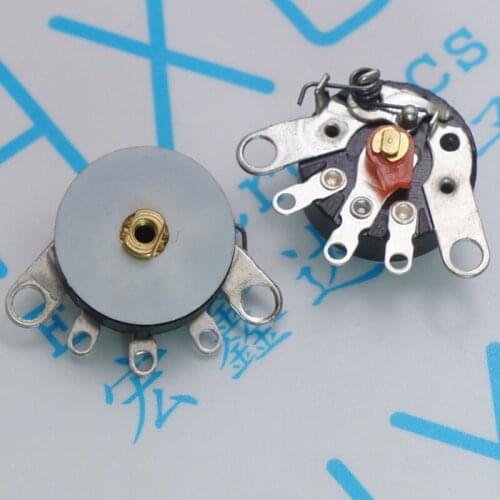 10pcs/lot Flat foot switch RV12MM B503 B50K Flat foot Radio potentiometer Amplifier volume potentiometer