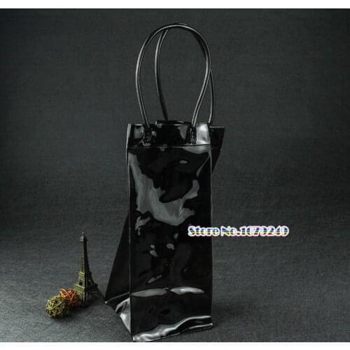 100pcs Ice Wine Cooler PVC Beer Champagne Drink Cooler Bag Outdoors Picnic Frozen Bag Party Gift Bag 11.5*11*22cm