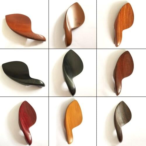1 pcs Violin Accessorise violin chin rests natural boxwod 4/4 size maple rosewood ebony wood
