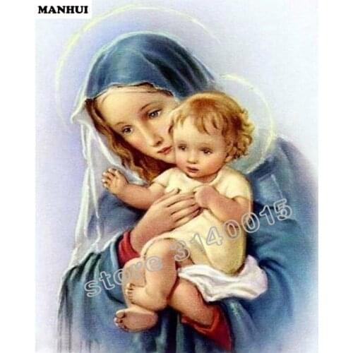 Diamond painting Holy mother partial diamond paintings mosaic pictures painting rhinestones embroidery daimond painting BEF139