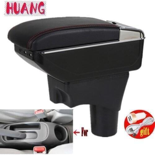 Car Armrest For Nissan March Micra K13 Armrest Box For Nissan Sunny Storage Box Center Console Arm 2011 2012 2013 2014 2015 2016