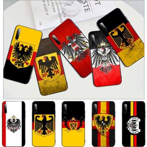 German flag Phone Case for iPhone 11 12 mini pro XS MAX 8 7 6 6S Plus X 5S SE 2020 XR luxury shell cover capa shell