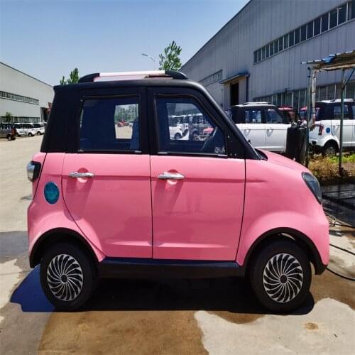 JIUTANG Mini Electric Car Tint High Speed AC Motor Retro Electric Car