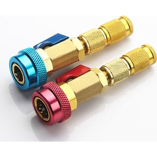 High/Low Pressure Car Air Conditioning Valve Core Repair Tool R134a Valve Core Replacement Wrench Refrigerant Freon Installer
