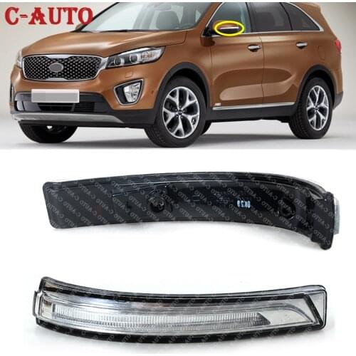 Car Rearview Side Mirror Lamp 87613 C5000 / 87623 C5000 LED Turn Signal Flasher Light For Kia Sorento 2015 2016 2017 2018