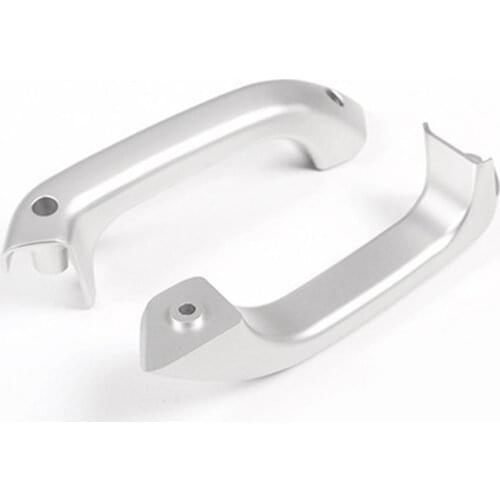 2Pcs Car Door Handle Strip Non-fading Undeformable Metal Car Inner Door Handle Decorative Strips for Lada Niva