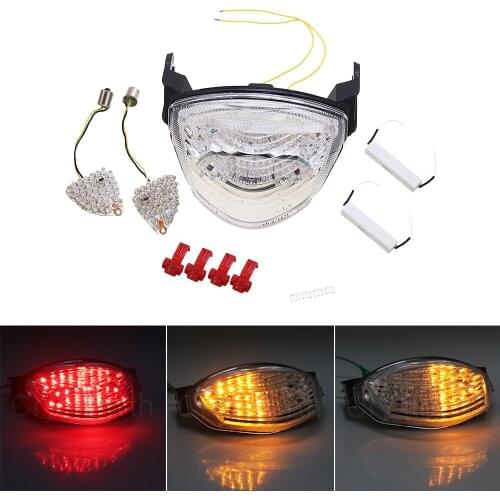 Motorcycle Light Rear Tail Light Brake Turn Signals Integrated LED Light For Suzuki GSXR 1000 05-06 GSX-R1000 2005 GSXR1000 2006