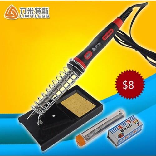 The 220V 30W-60W soldering iron tool sets electric iron suit student electronic maintenance free shipping