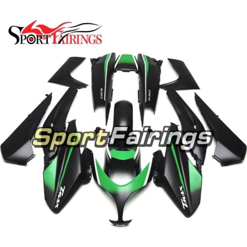 ABS Plastic Injection Sportbike Fairing for Yamaha T-MAX XP500 2008 2009 2010 2011 08 09 10 11 Motorcycle Green Black Cover Hull