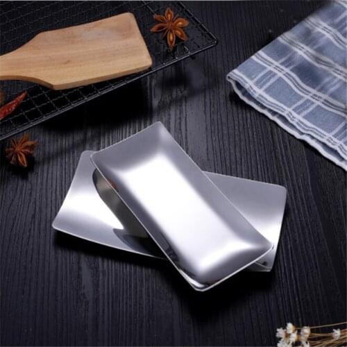 Jewelry Display Stainless Steel Snack Towel Restaurant Fruits Hotel Bar Home Decoration Storage Tray