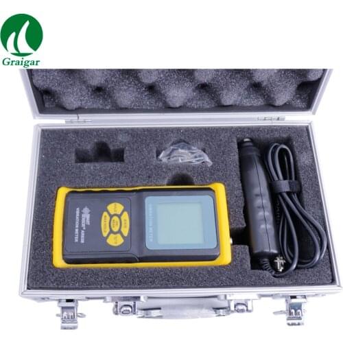 Smart Sensor AR63B Portable Digital Vibration Meter Vibrometer Tester Vibration Analyzer 0.1~199.9m/s