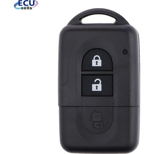 High Quality Remote Key Smart Shell FOB Replace for Nissan MICRA Xtrail Broken Cases with Soft Rubber Buttons