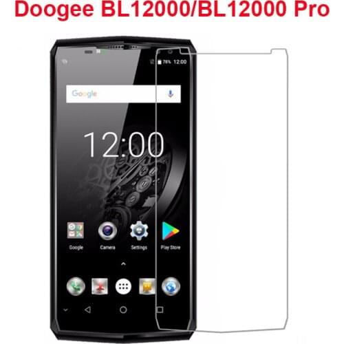 2.5D 9H Tempered Glass For Doogee BL12000 Screen Protector Film For Doogee BL12000 Pro 6.0 inch Toughened Phone Glass Cover Film